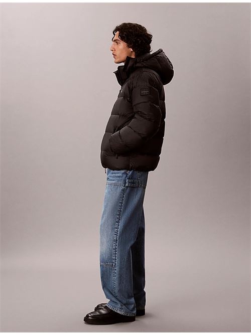 ls nylon zip off hood down puffe CALVIN KLEIN JEANS | LV04RG515GUB1
